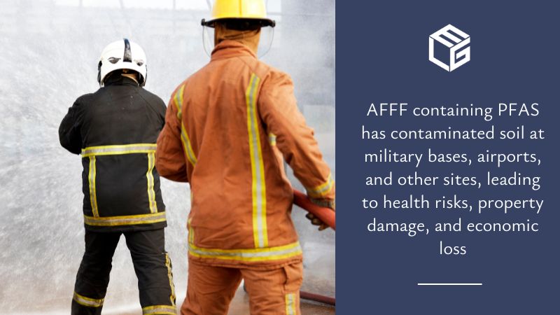 People living on military bases are at risk of AFFF exposure