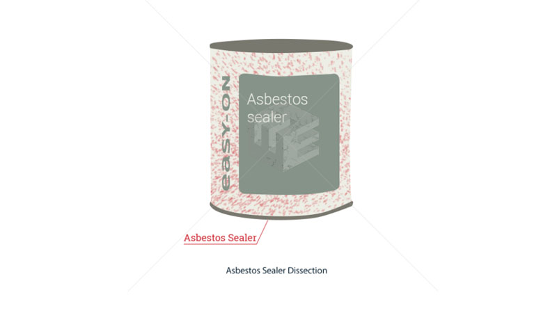 Asbestos sealer