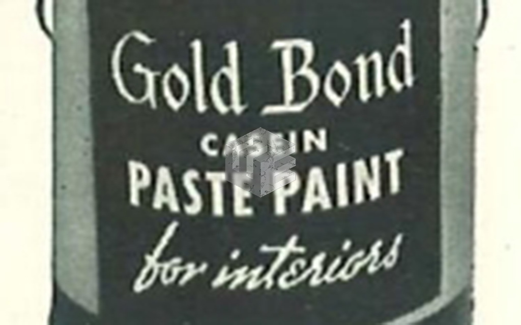Gold Bond Paste Paint with Asbestos